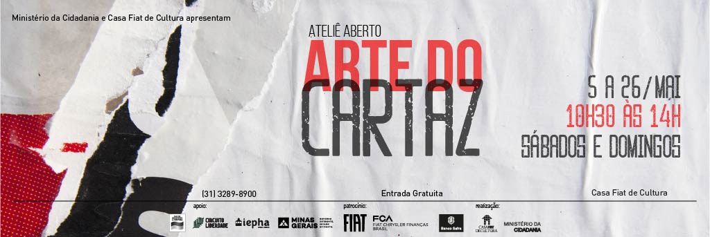 ATELIÊ ABERTO – ARTE DO CARTAZ