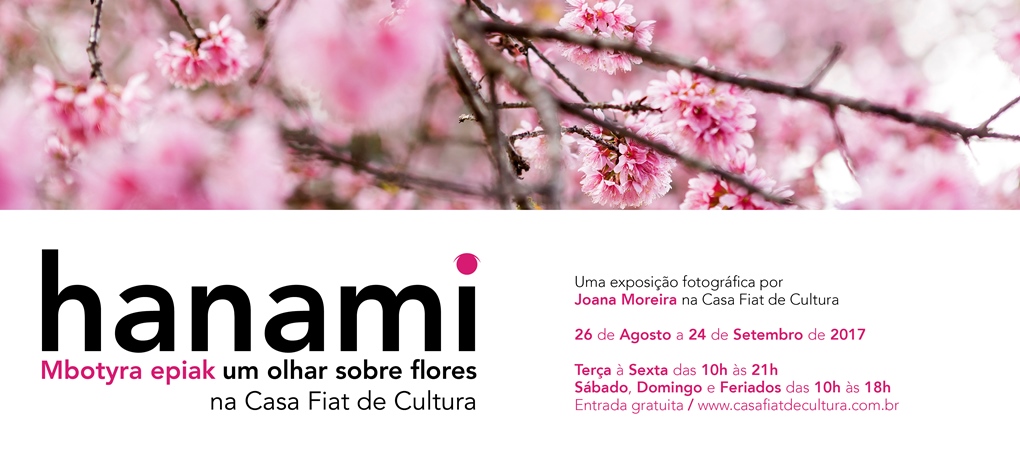 Hanami/Mbotyra epiak: um olhar sobre flores na Casa Fiat de Cultura