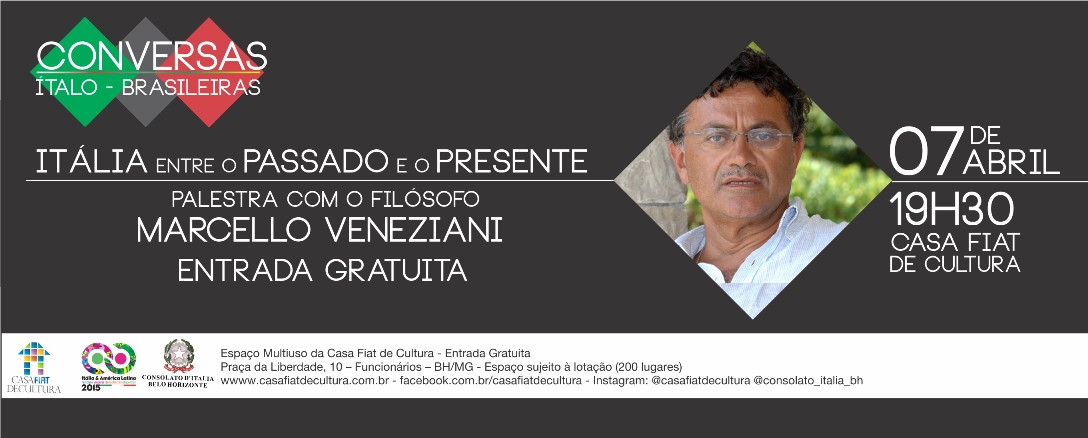 2º Edição das Conversas Ítalo-Brasileiras com Marcello Veneziani