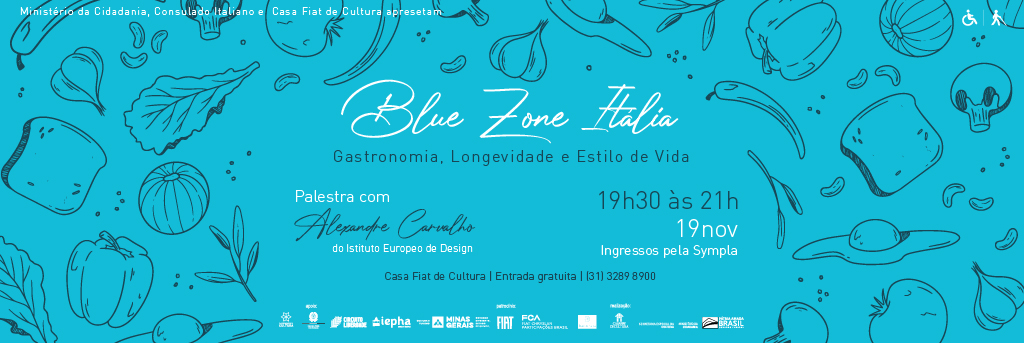 Palestra Blue Zone Itália – IV Semana da Cozinha Italiana