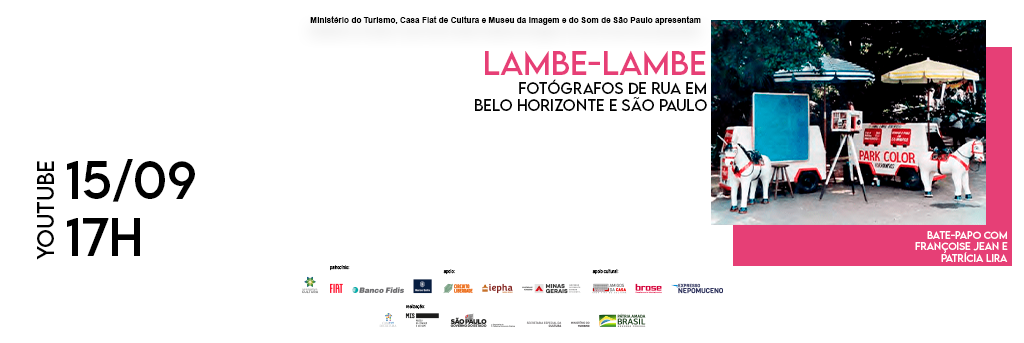 Bate-papo | Lambe-lambe: fotógrafos de rua em Belo Horizonte e São Paulo