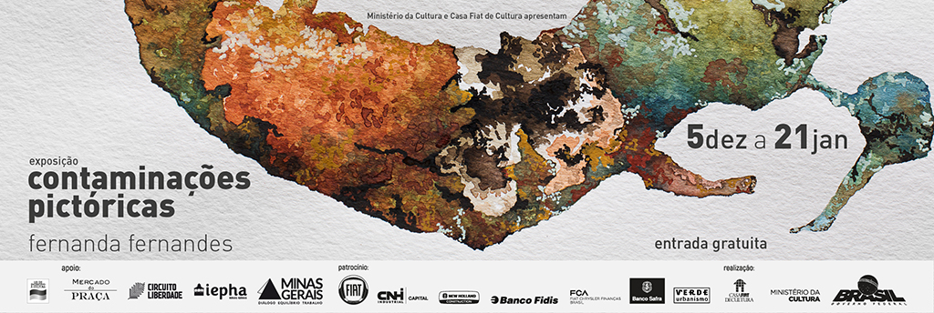 Exposição Contaminações Pictóricas – Fernanda Fernandes na Piccola Galleria
