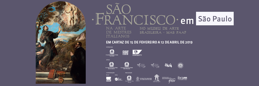 Exposição São Francisco na arte de mestres italianos em São Paulo