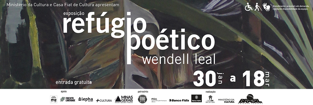 Exposição Refúgio Poético – Wendell Leal na Piccola Galleria