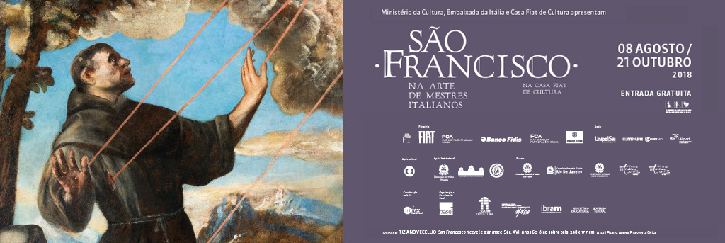 Exposição São Francisco na arte de mestres italianos