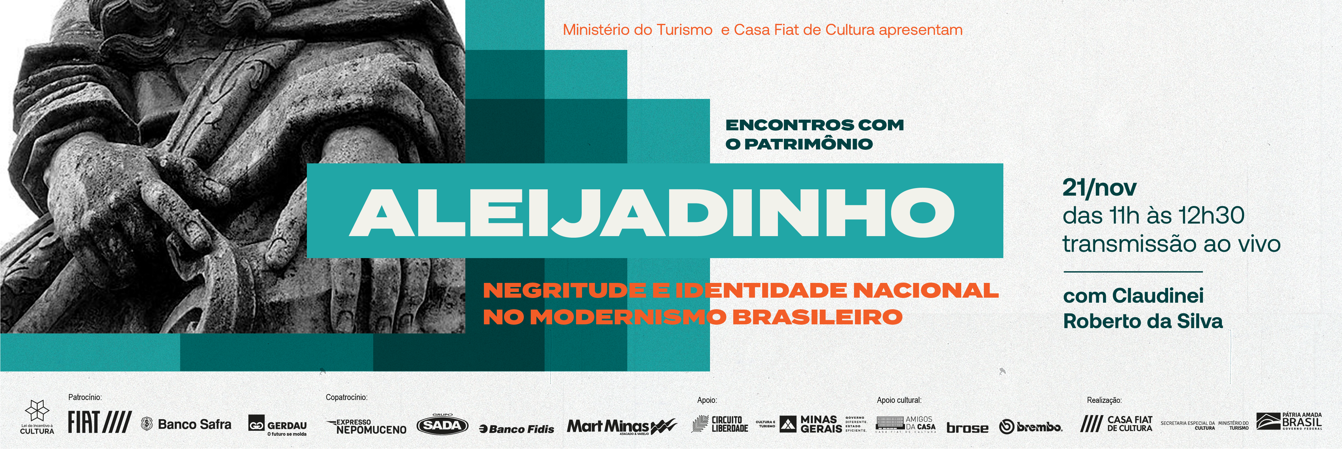 Encontros com o Patrimônio | Aleijadinho: negritude e identidade nacional no modernismo brasileiro