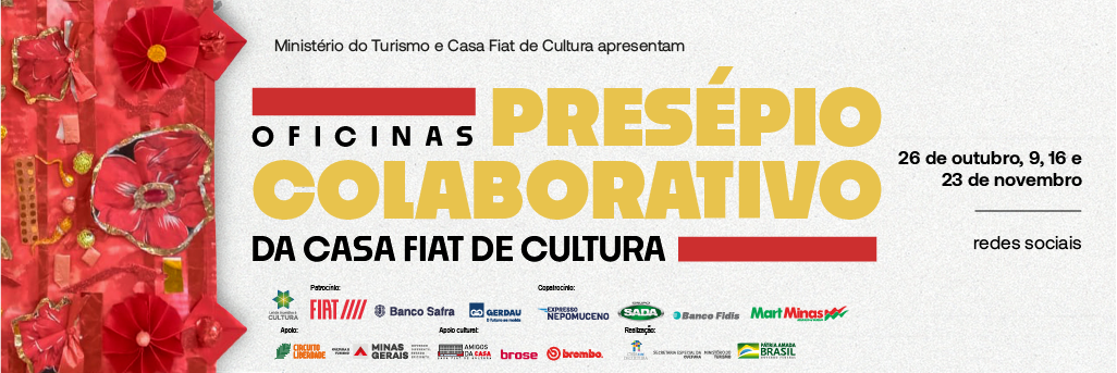 Oficinas | Presépio Colaborativo da Casa Fiat de Cultura