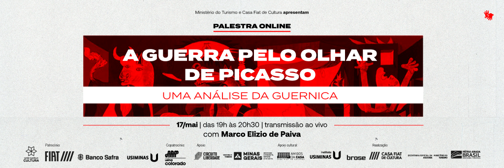 Palestra Online | A guerra pelo olhar de Picasso: uma análise da Guernica