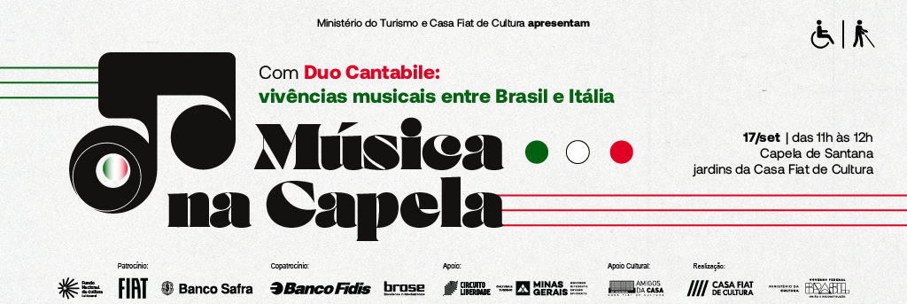 Música na Capela | Duo Cantabile: vivências musicais entre Brasil e Itália
