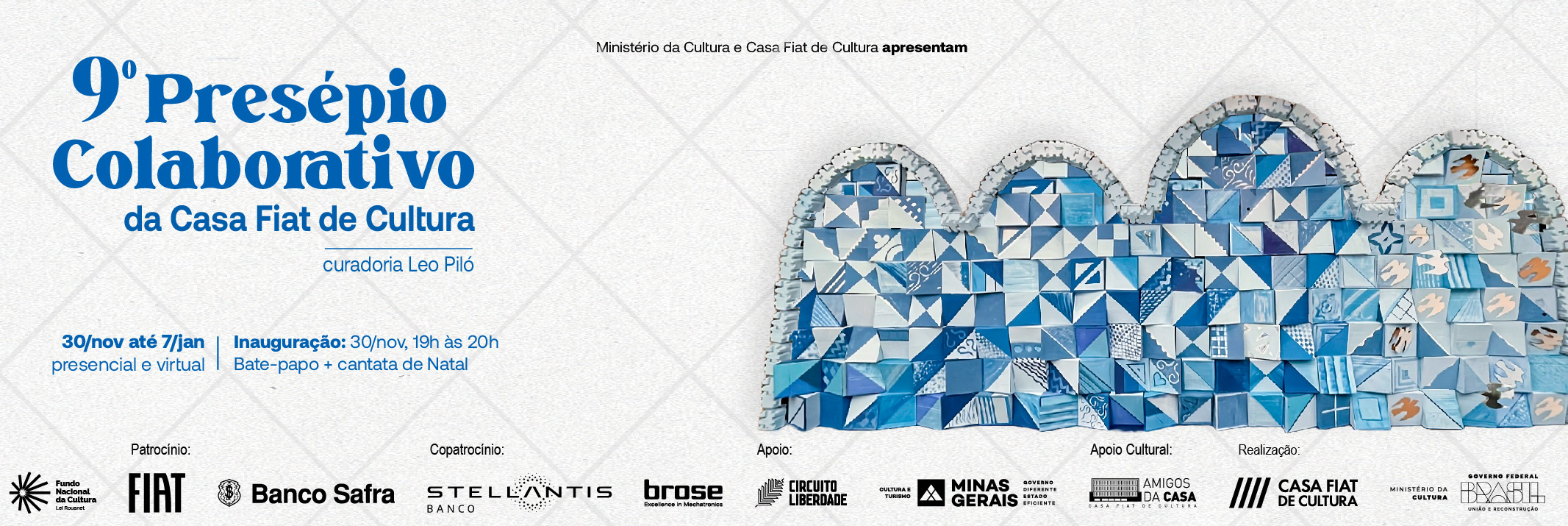 O Presépio da Exposição Arte Brasileira: a coleção do MAP na Casa Fiat de Cultura