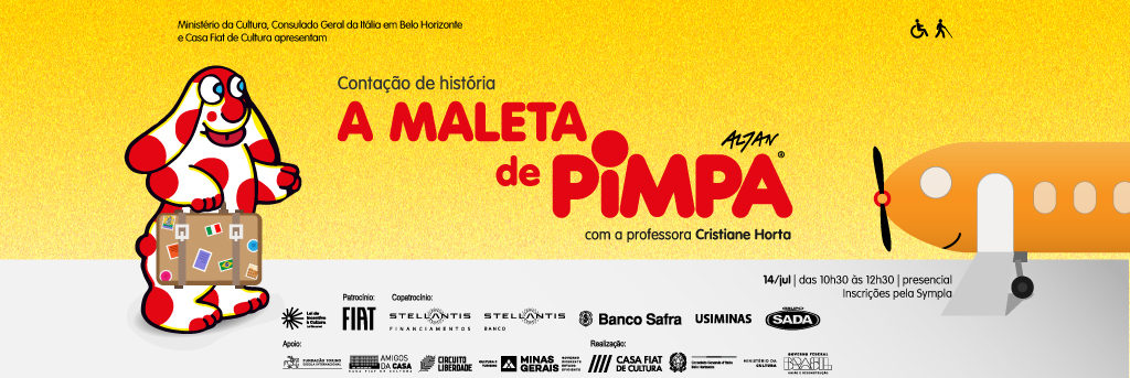 Contação de história | A maleta de Pimpa