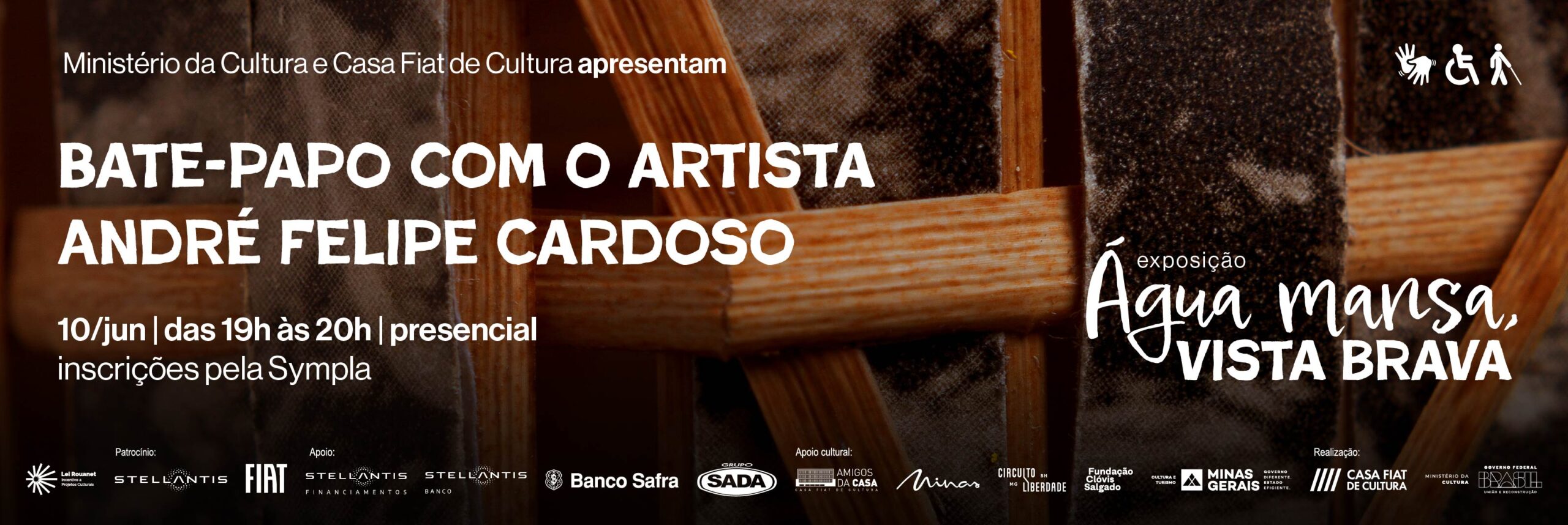 Água mansa, vista brava | Bate-papo com o artista André Felipe Cardoso