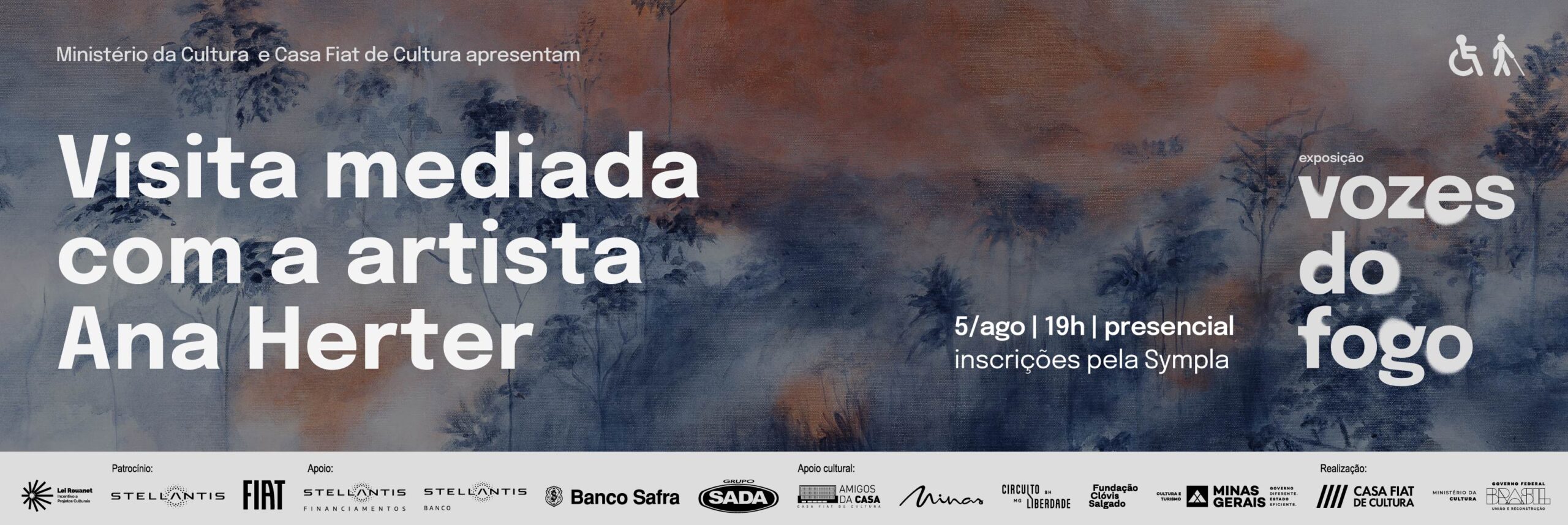 Vozes do Fogo | Visita mediada com a artista Ana Herter