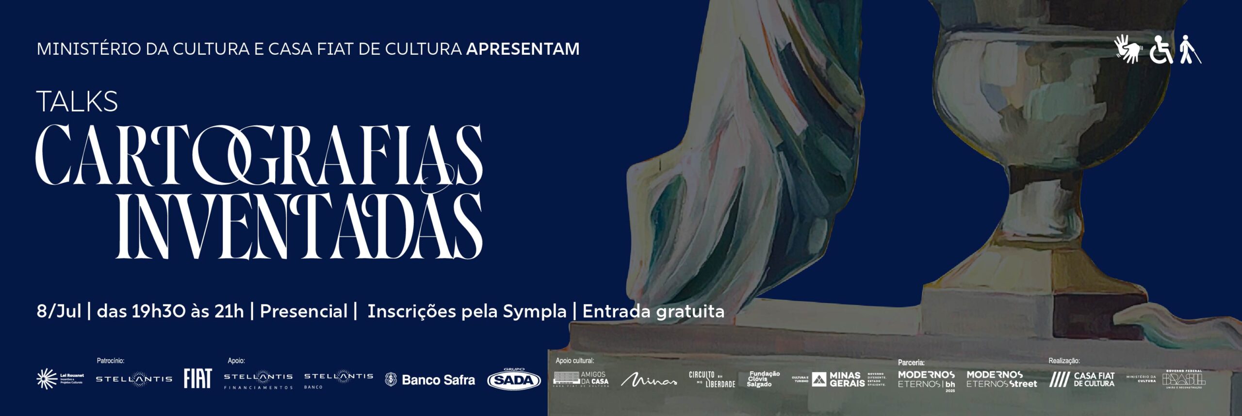 TALKS Cartografias Inventadas | Se me falha a memória: um diálogo plástico e poético