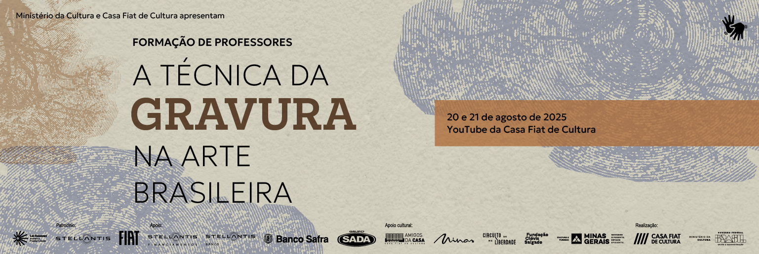 Formação de professores | A técnica da gravura na arte brasileira