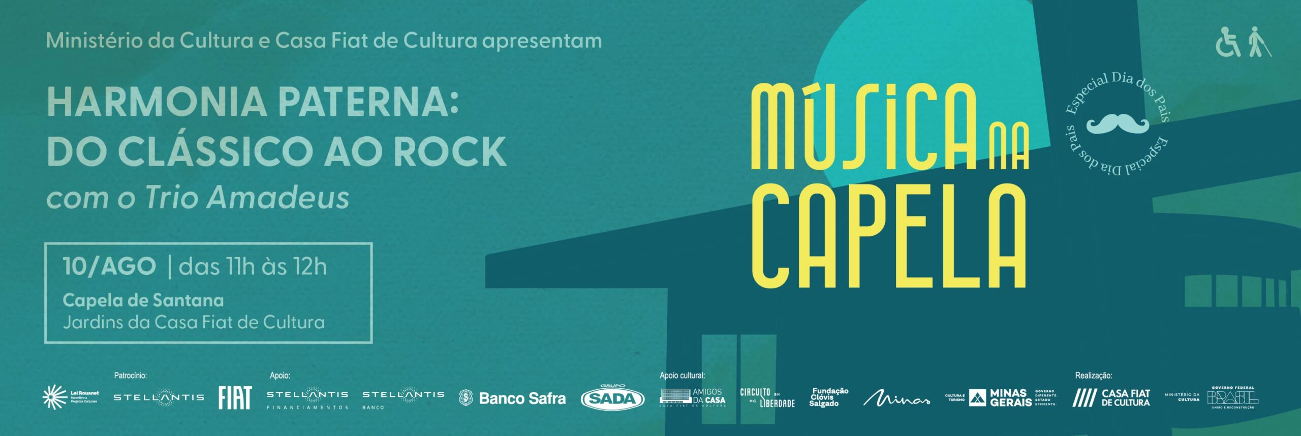 Trio Amadeus | Harmonia Paterna: do clássico ao rock