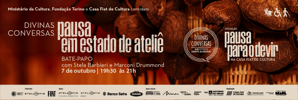 Divinas Conversas | Pausa em estado de ateliê