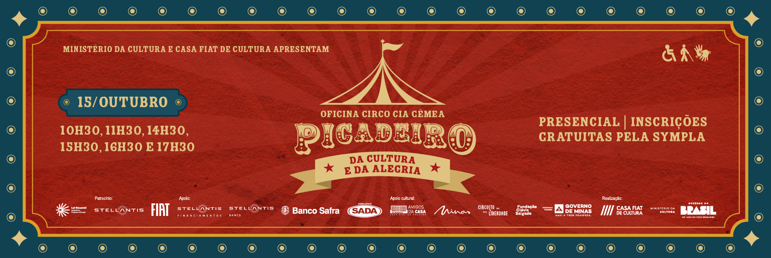 Oficina Circo Cia Gêmea | Picadeiro da cultura e da alegria