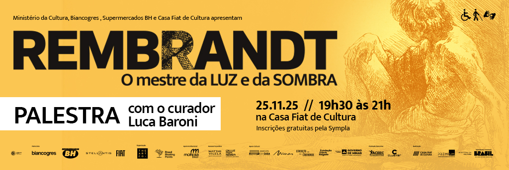 Rembrandt | Palestra com o curador Luca Baroni