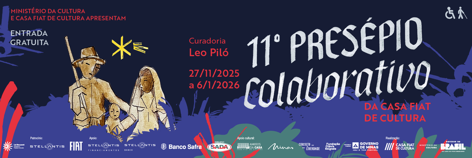 11º Presépio Colaborativo da Casa Fiat de Cultura