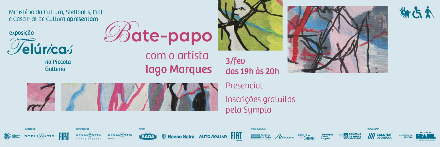 Telúricas | Bate-papo com o artista Iago Marques
