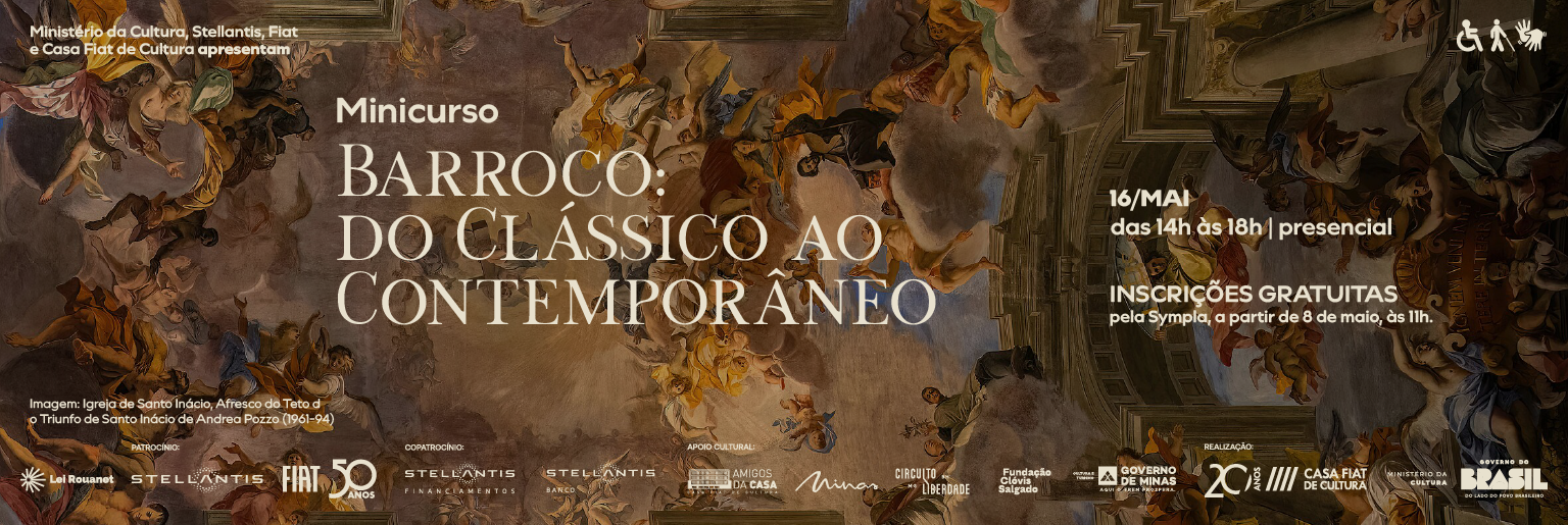 Minicurso | Barroco: do clássico ao contemporâneo