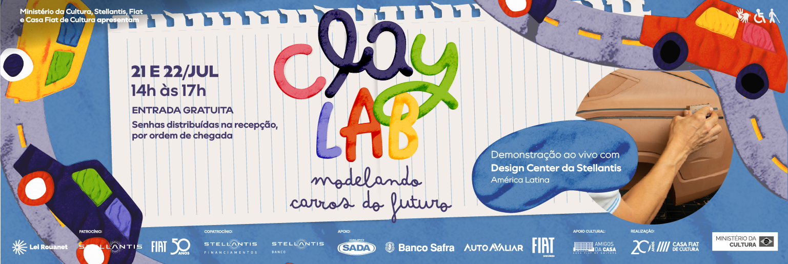 Oficina Especial | Clay Lab: modelando carros do futuro