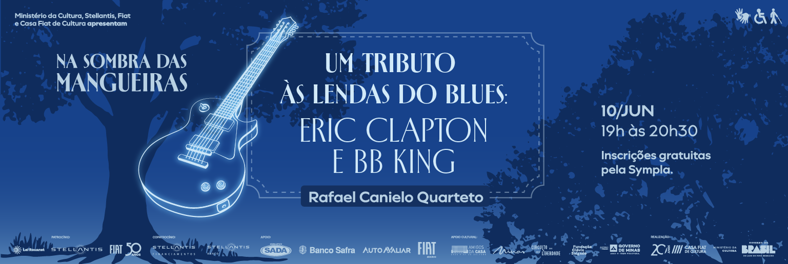 Rafael Canielo Quarteto | Um tributo às lendas do blues: Eric Clapton e BB King