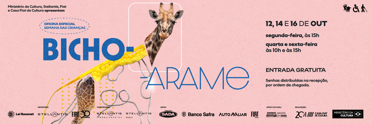 Oficina Especial | Bichos imaginários: bicho-arame