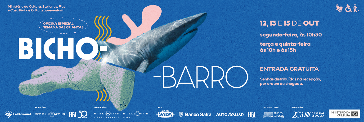 Oficina Especial | Bichos imaginários: bicho-barro